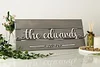 Custom Wood Sign Wedding Gift Home Decor