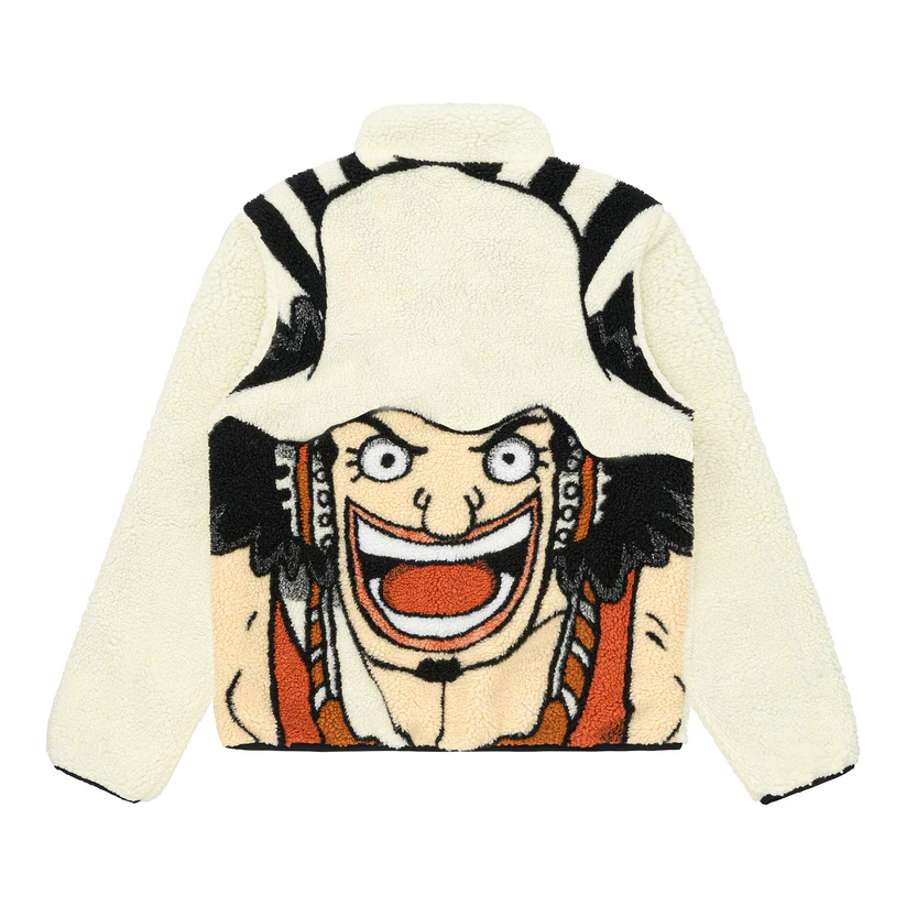 USOPP REVERSIBLE SHERPA FLEECE JACKET
