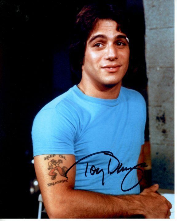 TONY DANZA signed autographed TAXI TONY BANTA Photo Poster painting