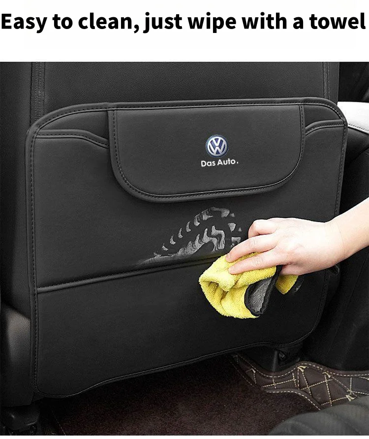 Car seat anti-kick pad anti-scratch and wear-resistant storage bag