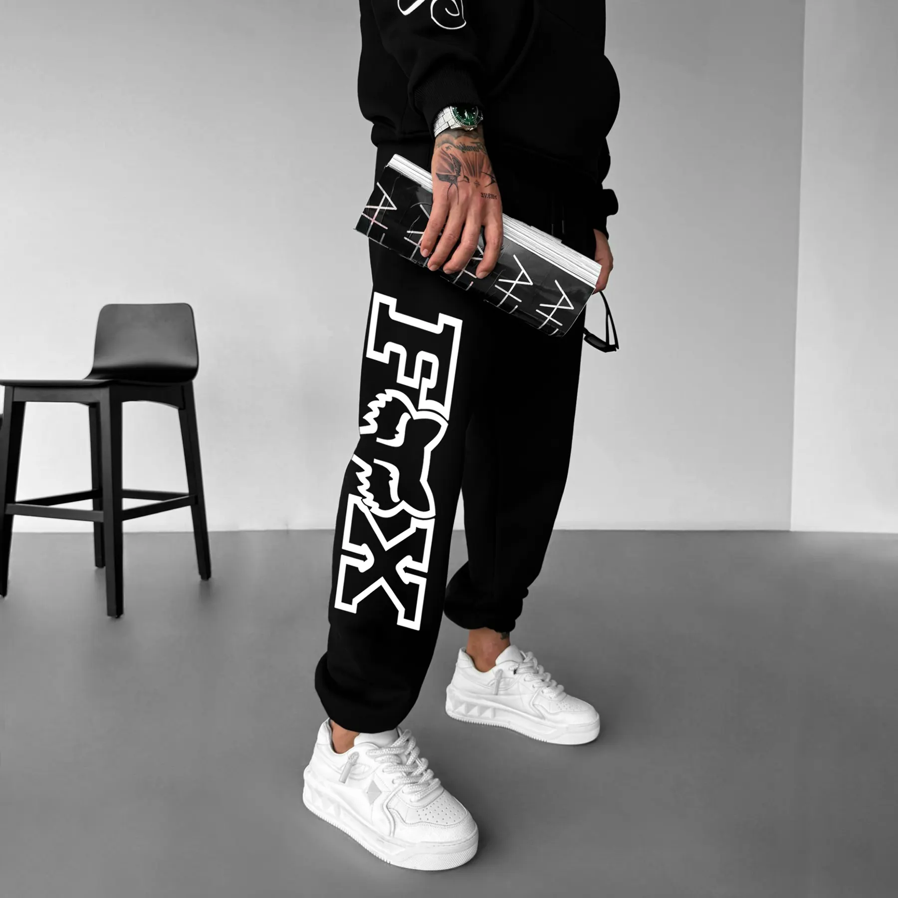 Pantaloni Capoeira Donna JL Sport - Rosa Con Stampa Berimbau - Vita Elastica Con Cordino - Tessuto Leggero E Traspirante