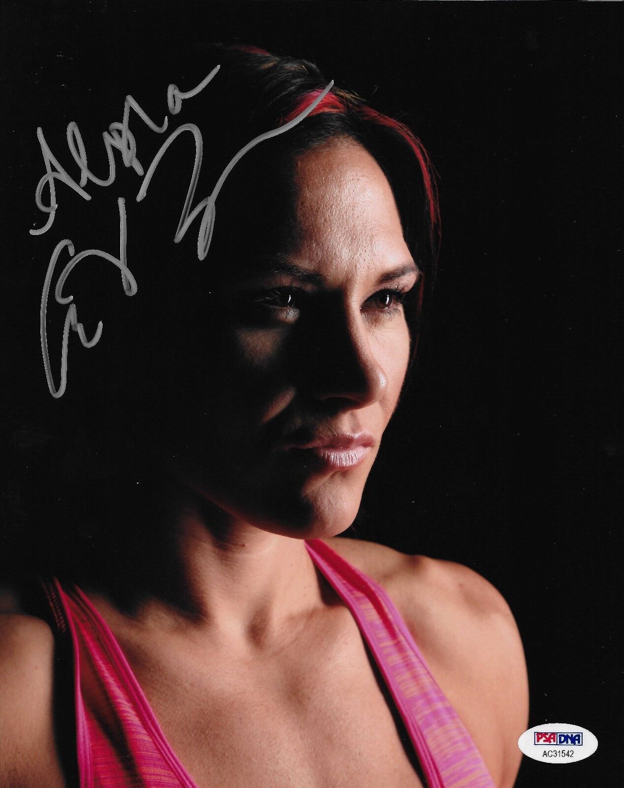 Cat Zingano Signed UFC 8x10 Photo Poster painting PSA/DNA Picture Autograph TUF 17 200 184 178 4