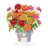 DIY Flower Vase Diamond Painting Single-sided Desktop Ornaments