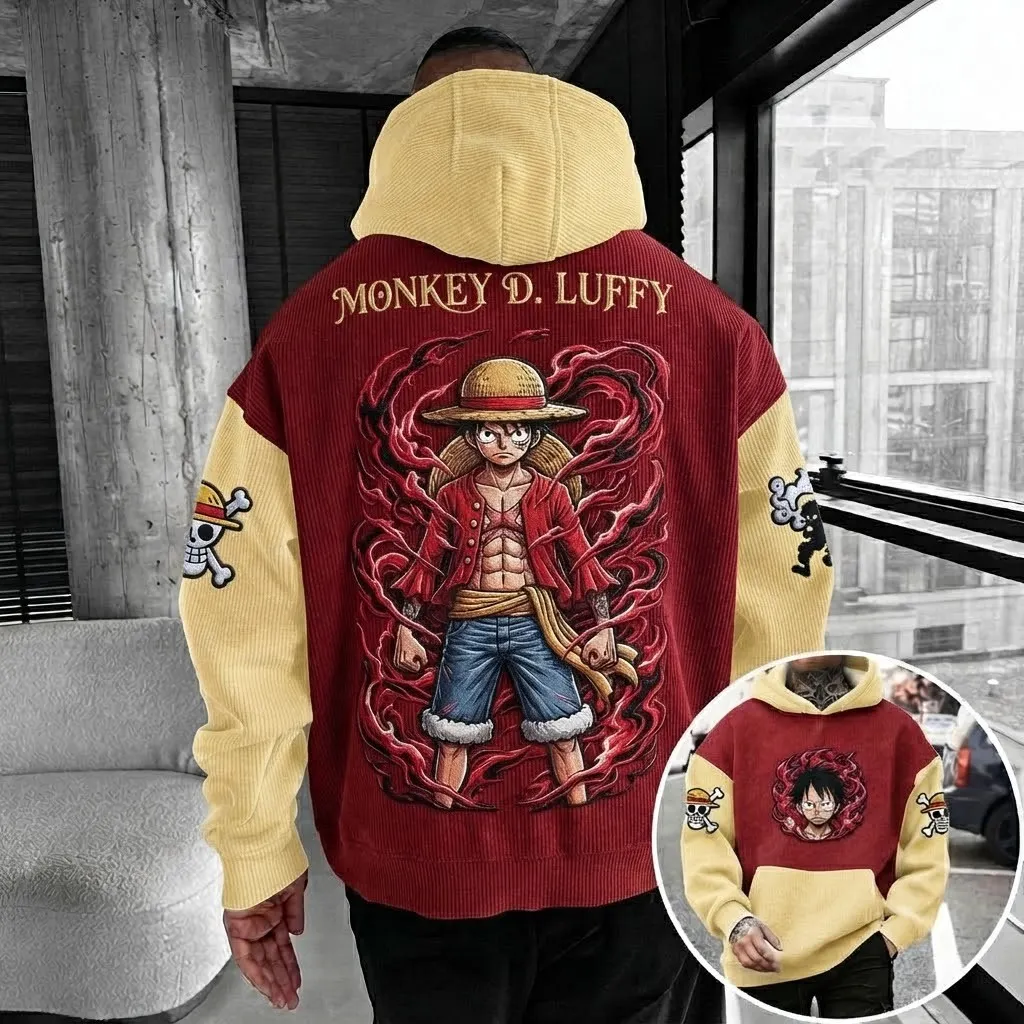 Men's Casual Cartoon Hoodie
