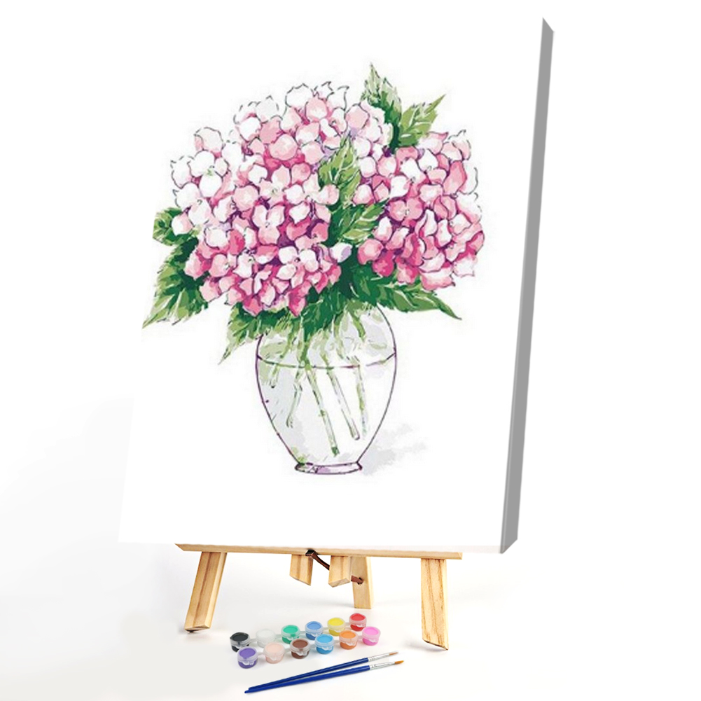 

30*40cm - Paint By Numbers - Flower, 501 Original