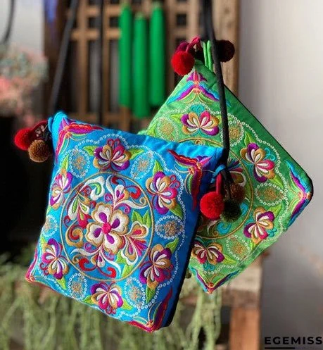 Half Original Design Ethnic Style Bag Ethnic Style Oblique Hanging Bag Mobile Phone Bag | EGEMISS