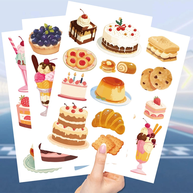 Cake Transfer Decal Tattoos & Body Art 10 PCS/Package