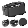 Bike Trunk Bag Bicycle Rear Seat Bag Water Resistant Reflective Cycling Pannier Large Capacity Multi-Functional MTB Tail Bags for Safety Night Cycling Accessories