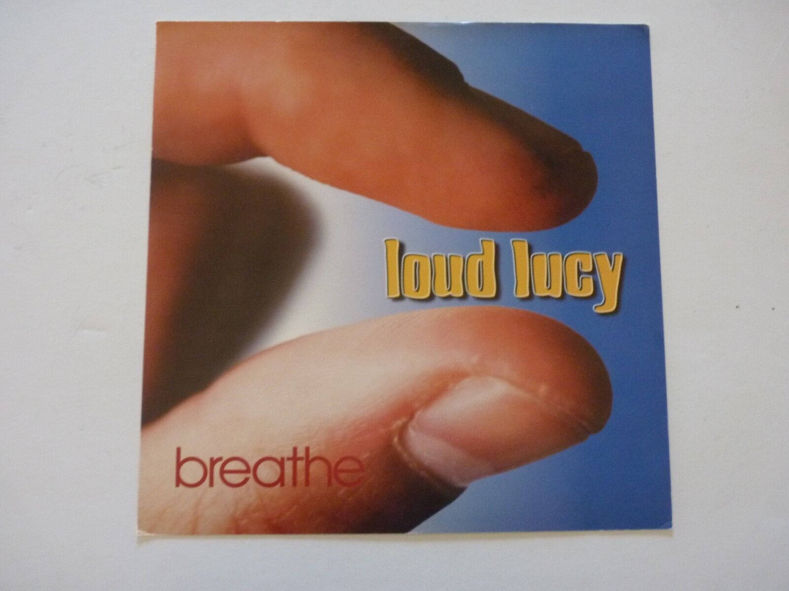 Loud Lucy Breathe LP Record Photo Poster painting Flat 12x12 Poster