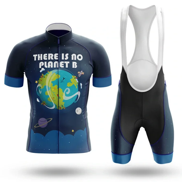 There Is No Planet B Men's Short Sleeve Cycling Kit