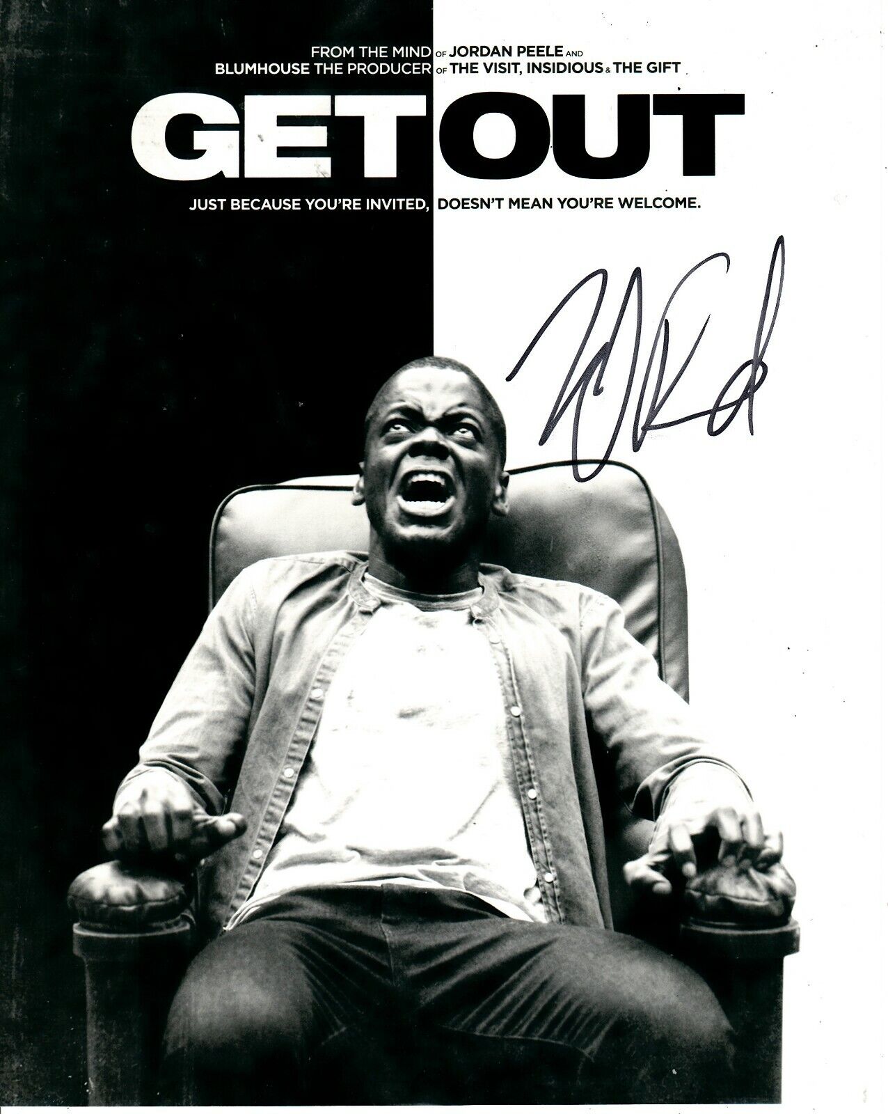 LIL REL HOWERY SIGNED GET OUT Photo Poster painting UACC REG 242 (3)