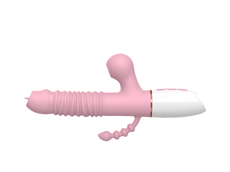 High frequency ten level retractable vestibular vibrator