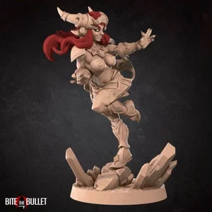 Pornhint Kobold NSFW Exotic Pinup Topless ??Bite the Bullet D&D Mini NSFW