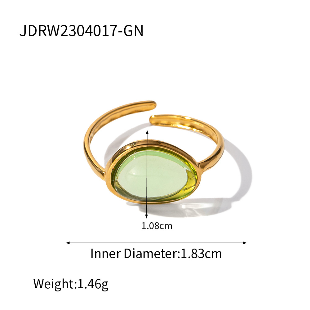 Summer Fresh Simple Jelly-Like Ring