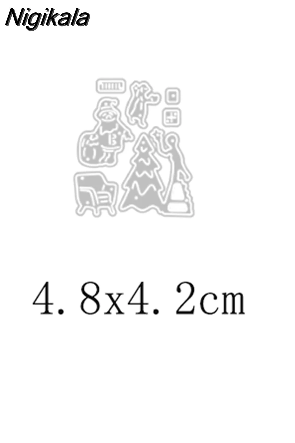 Nigikala Craft metal cutting dies cut die mold Christmas House Decorations Scrapbook paper craft knife mould blade punch stencils