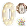 70cm LED Number Figure Light Easy To Assemble & Lightweight Large Lighted Number Warm Lighting & Radiant Atmosphere for Anniversary Graduation Decoration