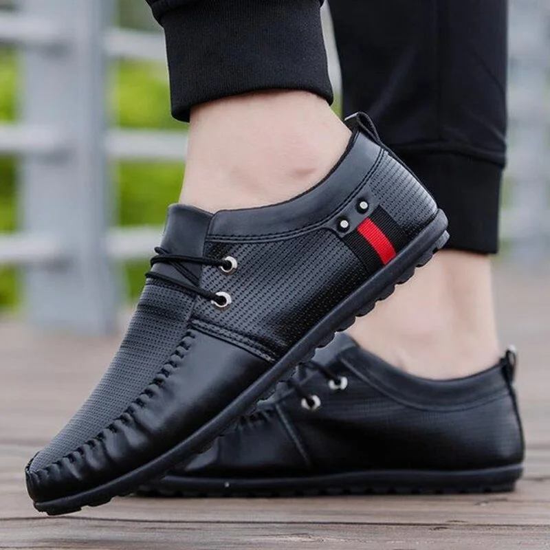 Yyvonne Men Shoes Leather Genuine Casual Loafers Men Moccasins Shoes Slip-on Soft Flats Footwear Lightweight Driving Shoes 2021