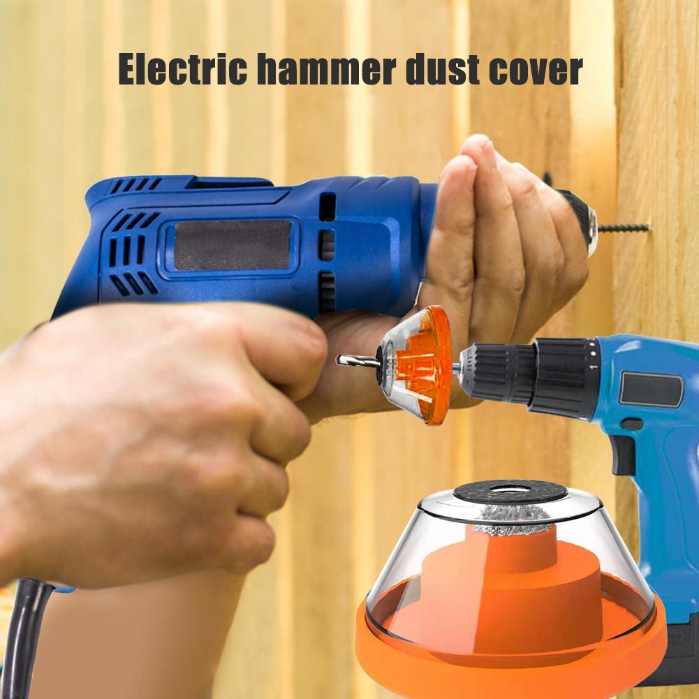 

Electric Hammer Dust Collector Cover Drill Ash Bowl Dustproof Device Orange, 501 Original