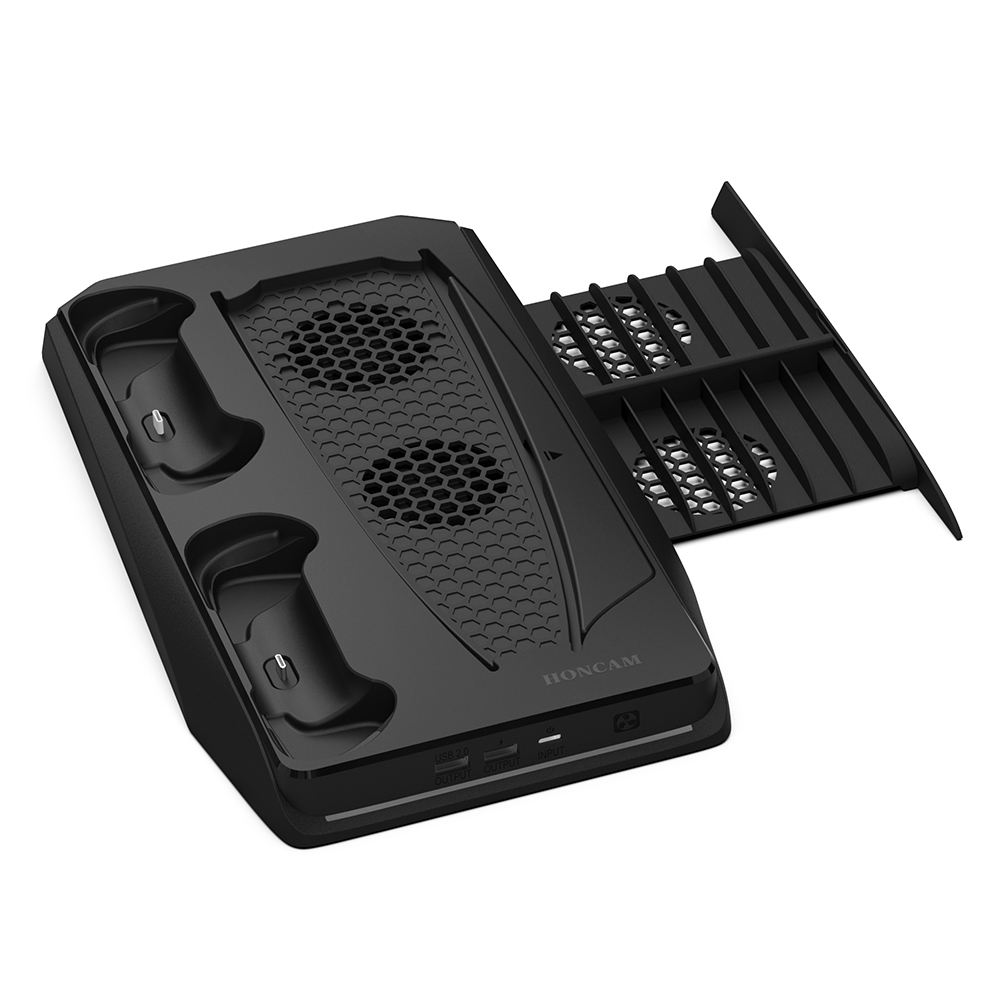 

For PS5 PS5 Digital Edition Vertical Cooling Stand Controller Charger Dock, 501 Original