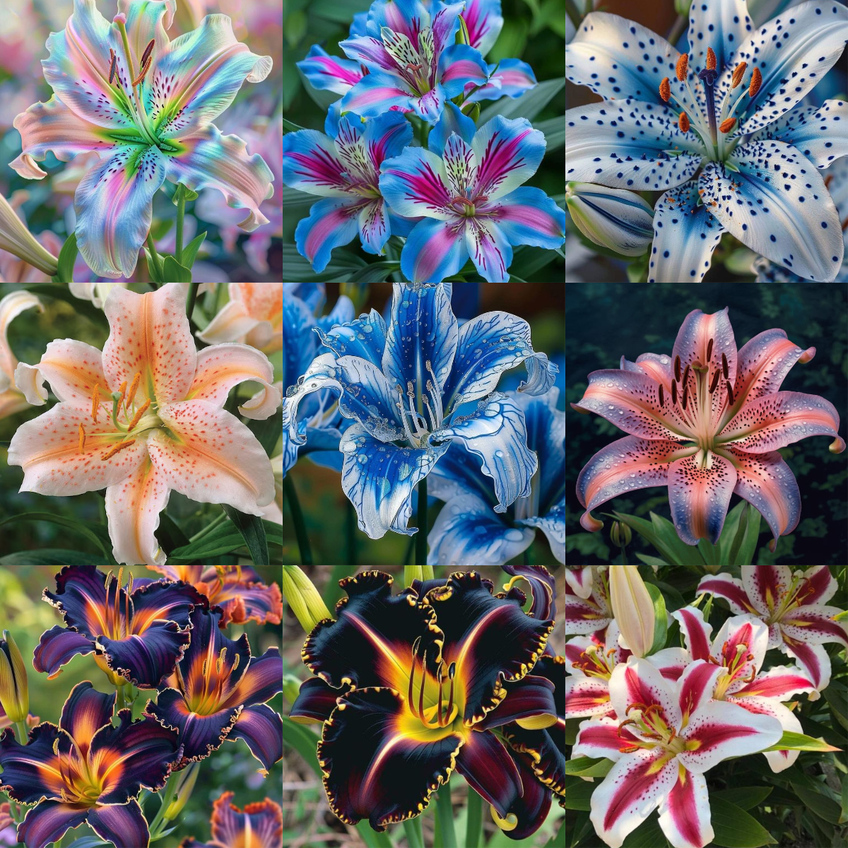 🌸 Rare Color Lily Bulbs– Blooms of Elegance and Grace 🌸