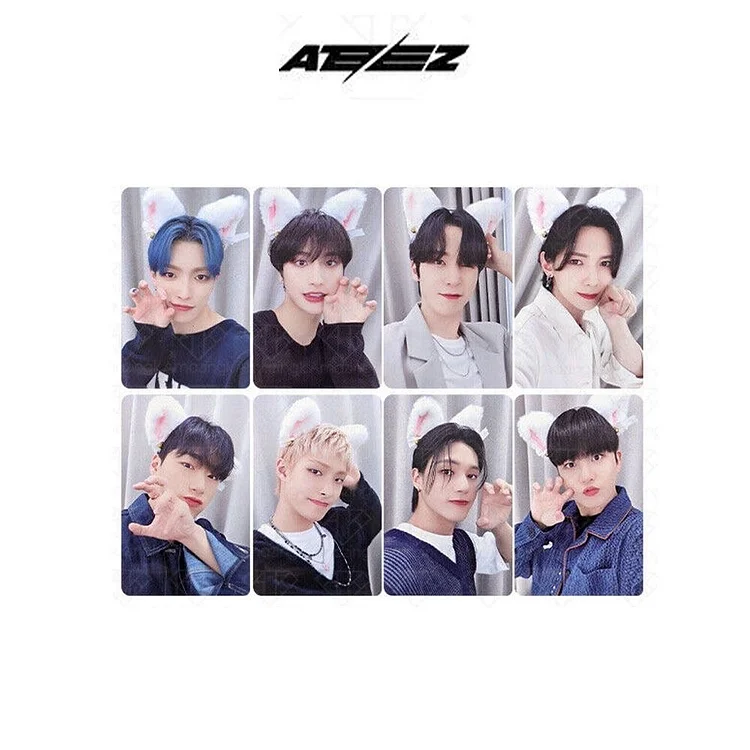 Ateez 9th Mini Album The World EP.2 Outlaw Makestar Photocard