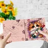 (US Only)6PCS DIY Cat Diamond Painting Art Greeting Cards Congratulations Cards & Gifts