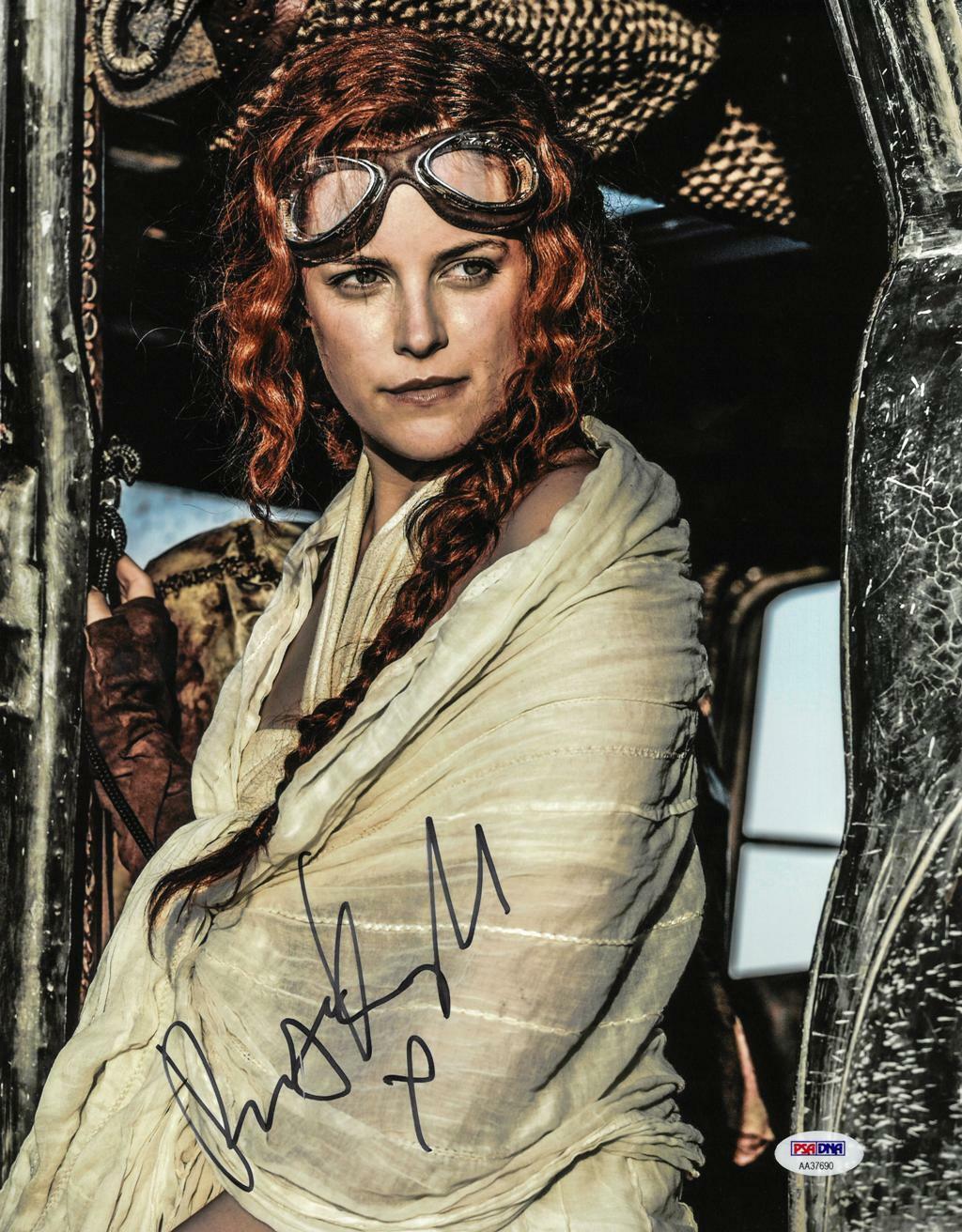 Riley Keough Signed Mad Max Authentic Autographed 11x14 Photo Poster painting PSA/DNA #AA37690