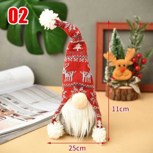 34Styles Elf Doll Ornaments Rudolph Gnomes Dwarf Faceless Plush Doll Santa Claus Swedish Tomte Dwarf - Shop Trendy Women's Fashion | TeeYours