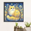Diamond Painting -DIY Round Drill Cat(40x40cm)