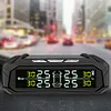 Solar/USB Charging TPMS Tire Pressure Monitoring System with 4 External Sensors