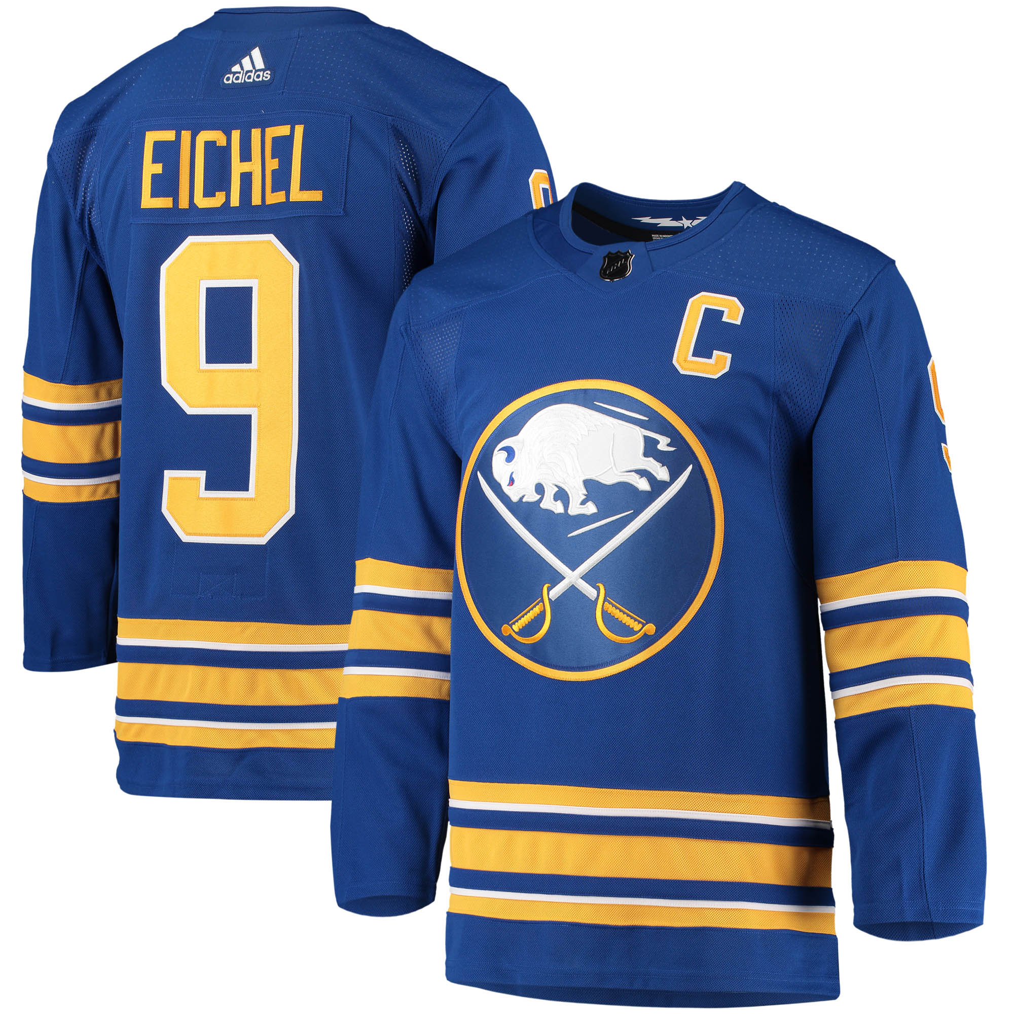 Jack Eichel Buffalo Sabres  Home Primegreen   Jersey – Royal mysite