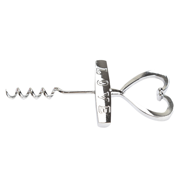 

Creative Heart-shaped Red Wine Bottle Opener Corkscrew Can Opener, 501 Original
