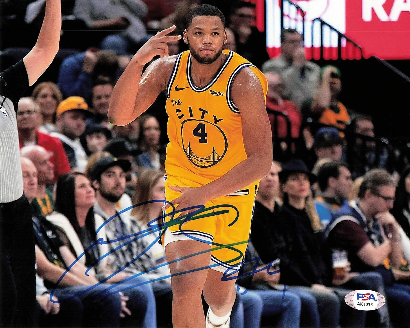 Omari Spellman signed 8x10 Photo Poster painting PSA/DNA Golden State Warriors Autographed