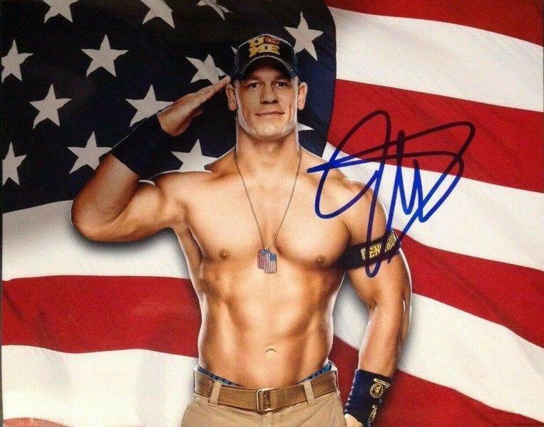 REPRINT - JOHN CENA Wrestling WWE Actor Signed Autographed 8 x 10 Photo Poster painting RP