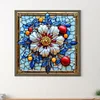 Diamond Painting -DIY Full Round Drill Stained Glass Flower(40*40 CM)