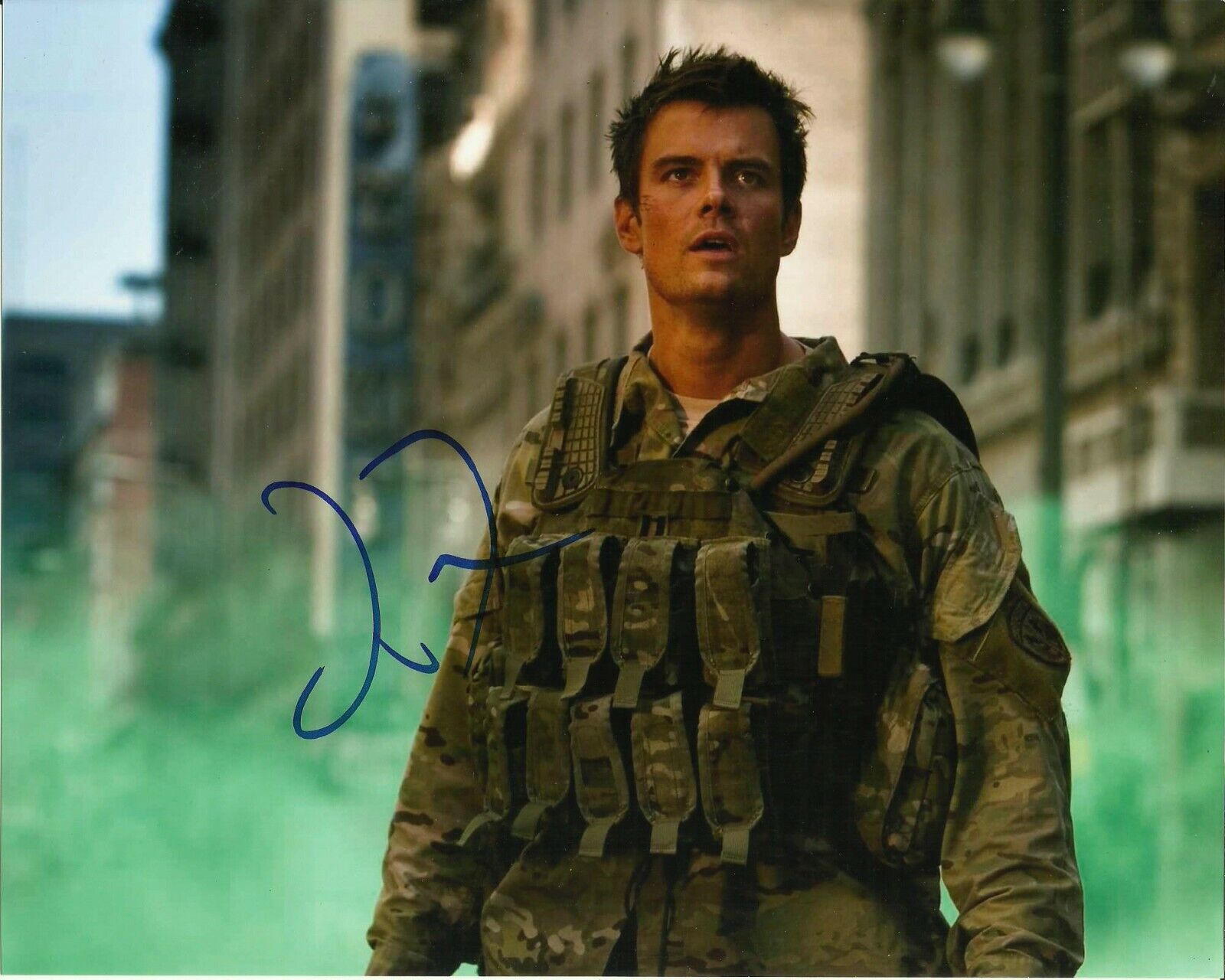 JOSH DUHAMEL SIGNED TRANSFORMERS Photo Poster painting UACC REG 242 (1)