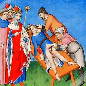 Medieval Torture Poster Castration Blinding Brutal Medieval Torture ...