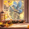 2D Flat DIY Bird Diamond Art Pendant Diamond Painting Set Home Wall Decor