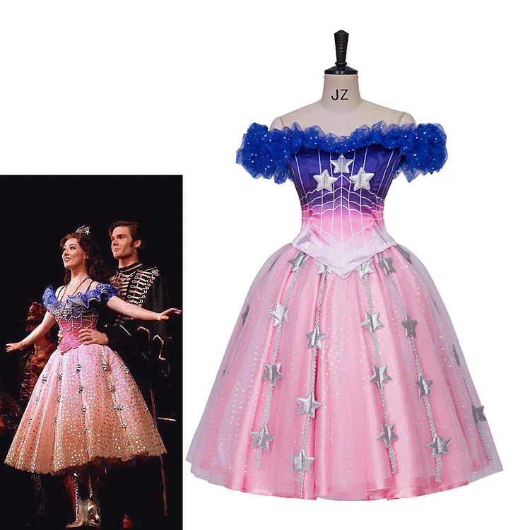 The Phantom of the Opera Christine Daae Dress Masquerade Star Princess Dress Christine Daaé Costume Women Halloween Outfits