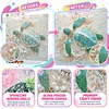 Blue Rhinestone Turtle 5D DIY Partial Drill Diamond Painting Kits Adults