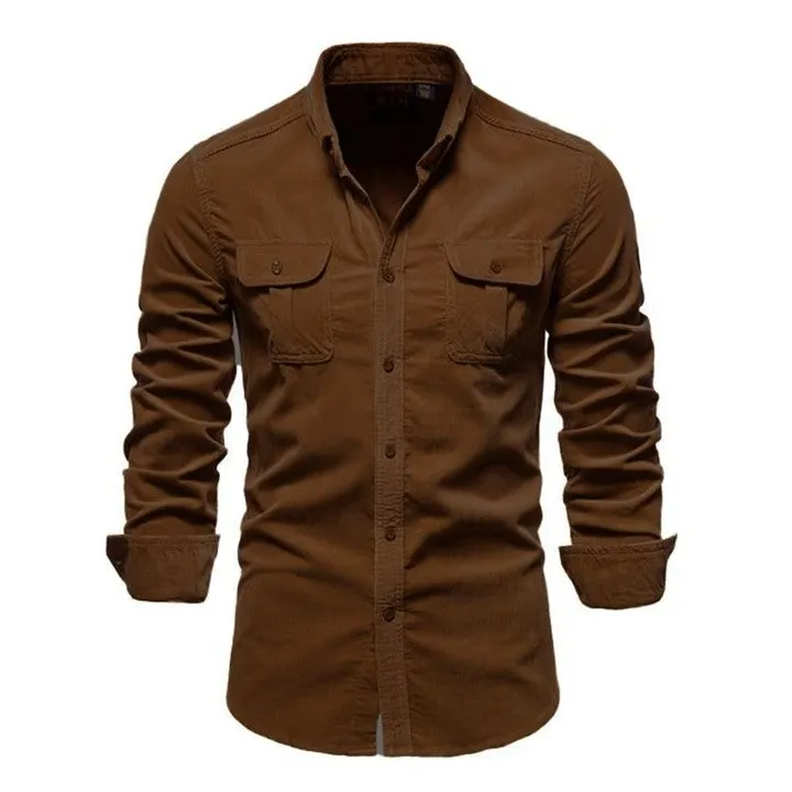 MEN'S VINTAGE CORDUROY SHIRT 86503503X