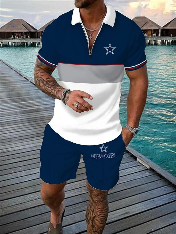 Dallas Cowboys
Limited Edition Polo Shirt And Shorts Two-Piece Suits