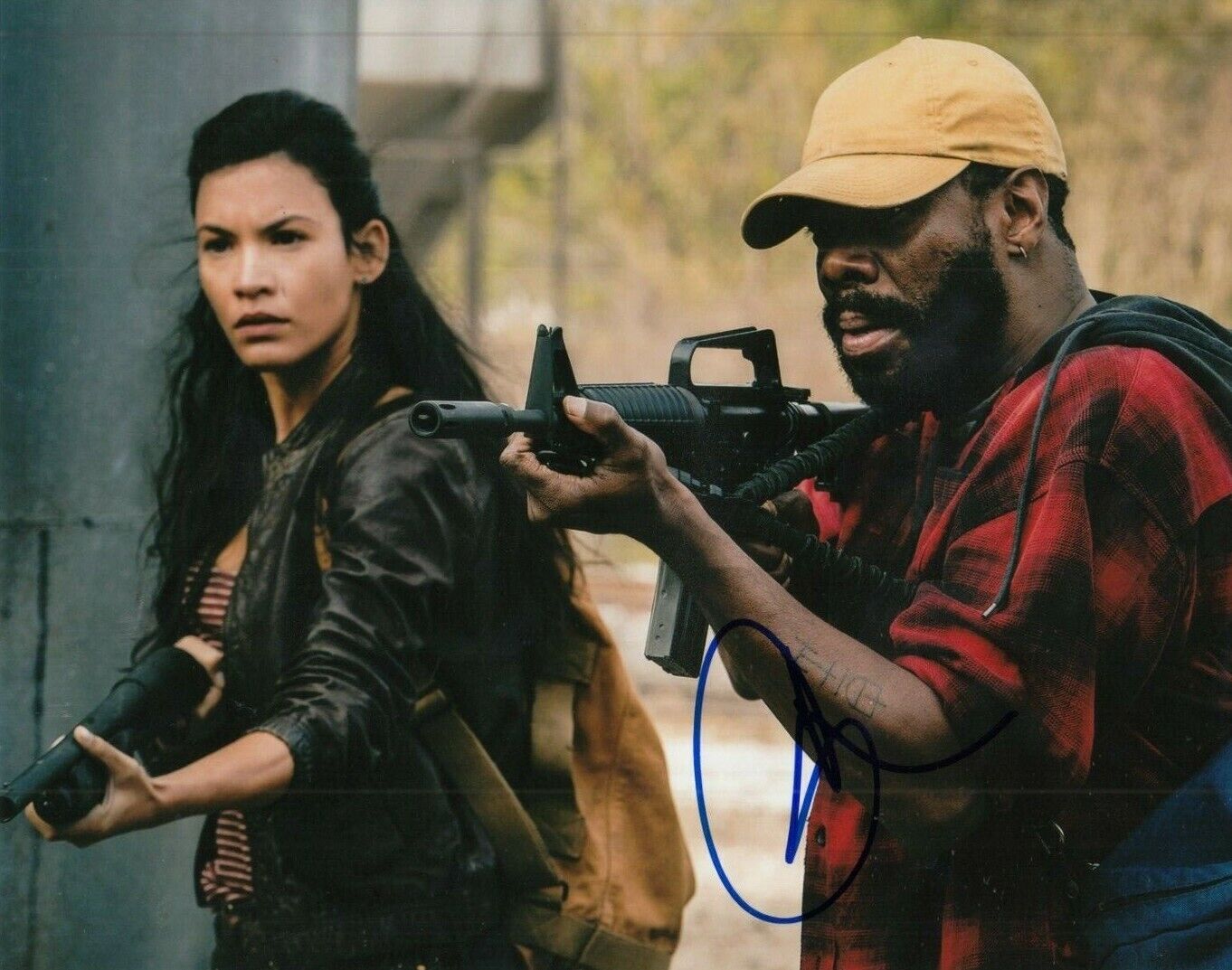 COLMAN DOMINGO signed (FEAR THE WALKING DEAD) 8X10 Victor Strand *PROOF* W/COA C