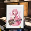 A3 & 4K Size Pink Adorable Bocchi-chan Decorative Painting - Bocchi the Rock! - HuangGua Studio