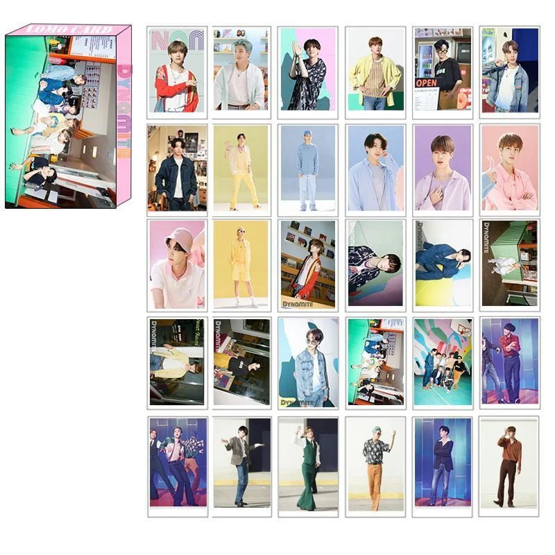 방탄소년단 Dynamite Member LOMO Card