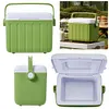 6L Camping Cooler Box Insulated Ice Chest Portable Ice Bucket for Outdoor Use