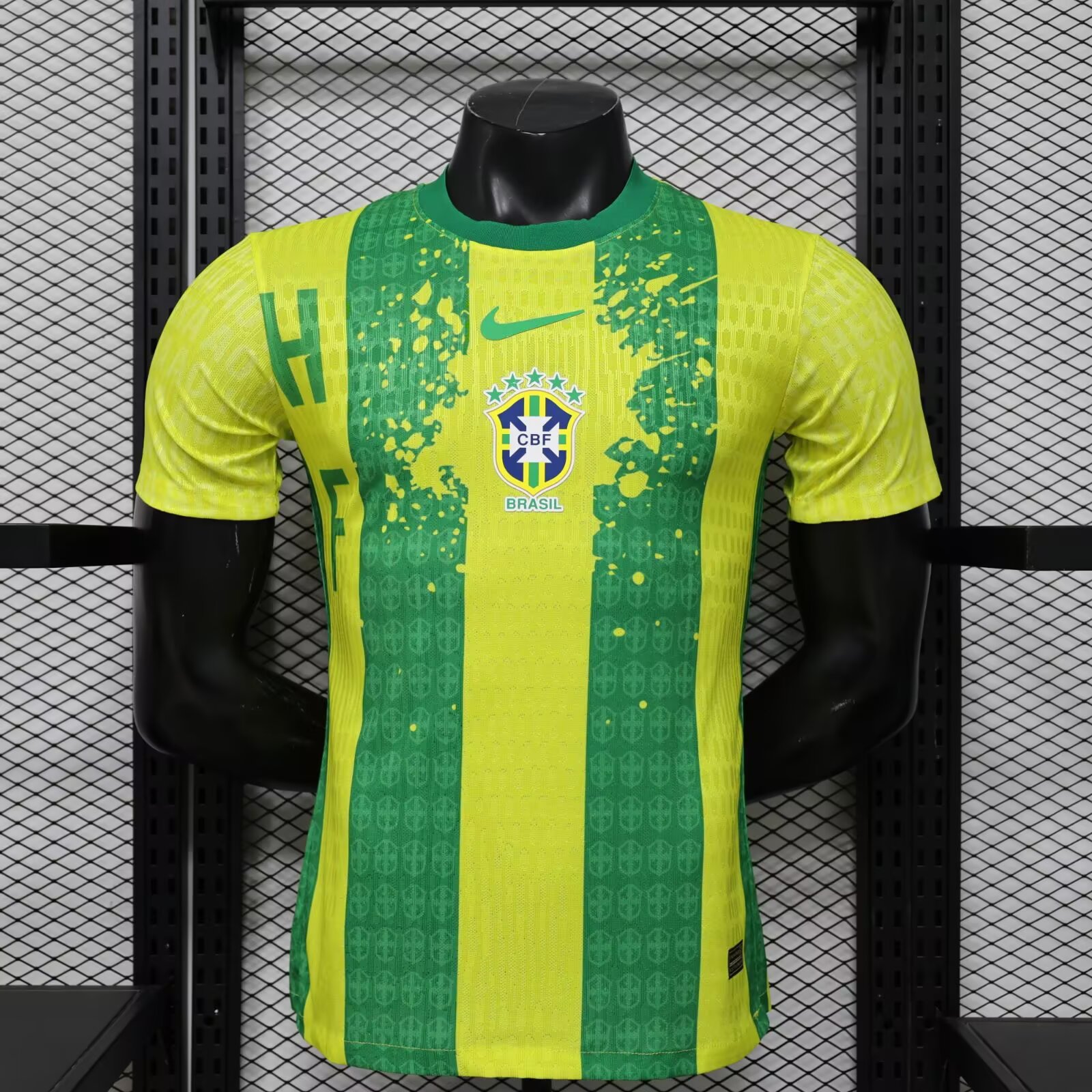2026 Player Version Brazil Special Edition Football Jersey（The player version jersey is a bit tight, please pay attention to the size selection）