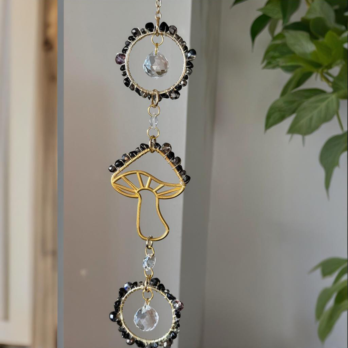 Enchanted Mushroom Sun Catcher – A Whimsical Touch for Your Magical Space