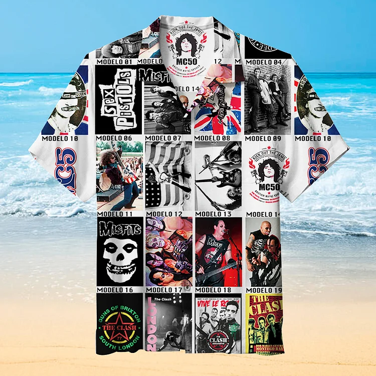 Punk Rock | Unisex Hawaiian Shirt