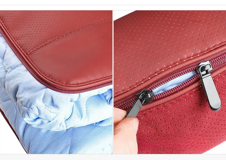 Car high-end leather pillow quilt (customized car LOGO style)